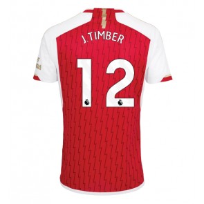 Arsenal Jurrien Timber #12 Hemmatröja 2023-24 Kortärmad